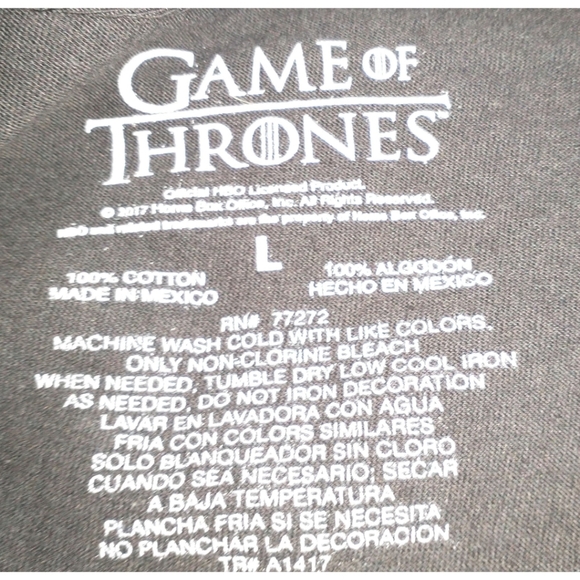 Game of Thrones T-Shirt Size L - Picture 9 of 9